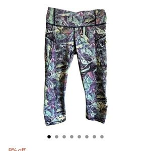 Lululemon multicolored crop 6